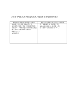 補助金申請様式（PDF形式 115キロバイト）