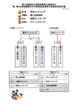 東林ファルコンズ 翠ヶ丘野球部 相南ジュニアーズ