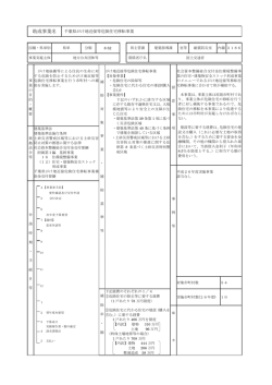 助成事業名 千葉県がけ地近接等危険住宅移転事業