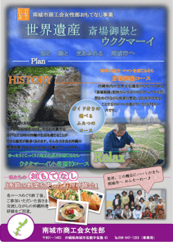 世界遺産 斎場御嶽（セーファウタキ） と地域めぐり