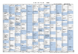 年 間 行 事 予 定 表 家庭用