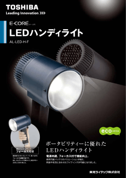 LEDハンディライト(PDF:610KB)