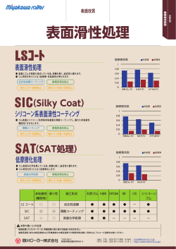 表面滑性処理
