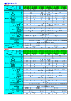 標準仕様(大型）