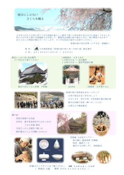 徳合にしかない さくらを観る