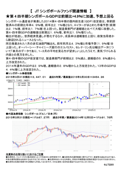 JT シンガポールファンド関連情報