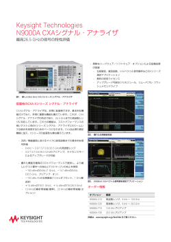 Keysight Technologies N9000A CXAシグナル・アナライザ