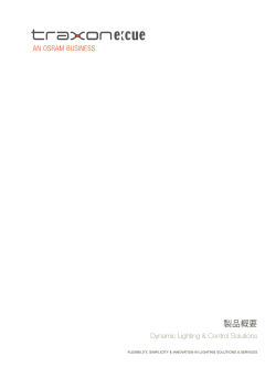 製品概要 - Traxon Technologies