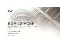BGP-LS/PCEP
