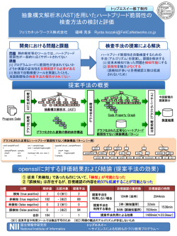 ポスター発表 - トップエスイー