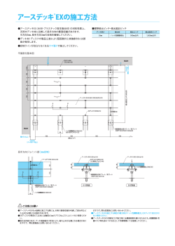 アースデッキ&reg;EXの施工方法