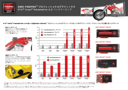 PTC Creo - AMD FirePro Hub