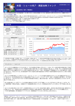 米国・シェールMLP・高配当株ファンド - 日本アジア・アセット・マネジメント