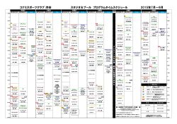 コナミスポーツクラブ 渋谷 スタジオ＆プール プログラムタイム