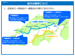 詳しいご利用方法・ご走行上の注意点