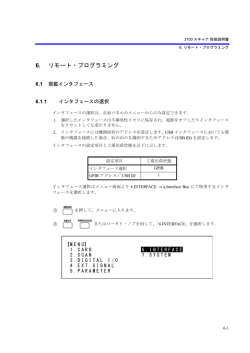3100 スキャナ 取扱説明書