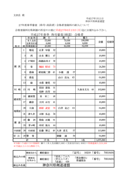 別紙3 - 神奈川県剣道連盟