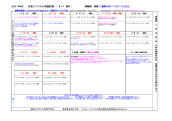 4月の活動計画（修正版） - 市原ユナイテッド FC