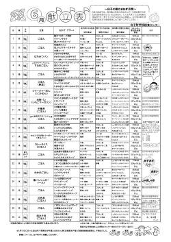 給食献立6月(pdf：240.73 KB)