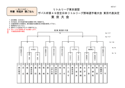 東 京 大 会