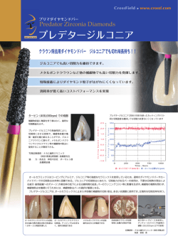 プレデタージルコニアカタログダウンロード