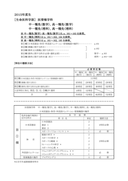 医情報学科 ［PDF 240KB］ - 同志社大学 免許資格課程センター