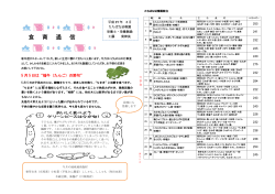 食育通信5月号PDF版