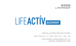 INSTALLATION INSTRUCTIONS EN / FR