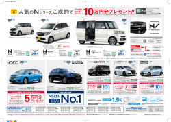10万円分プレゼント!! - Honda Cars 南千葉
