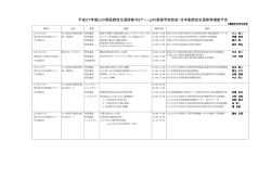 平成27年度山口県医師会生涯研修セミナー・日本医師会生涯教育講座