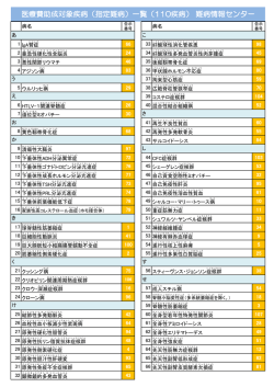 医療費助成対象疾病（指定難病）一覧（110疾病） 難病情報センター