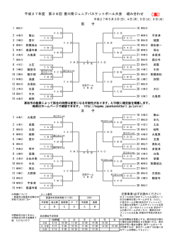 （案） - 香川県バスケットボール協会