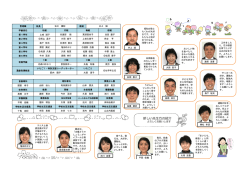 校報みなみよしい第1号裏