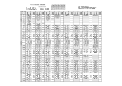H27西日本記録会 決勝記録表