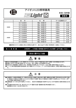 取扱説明 - アイゼット