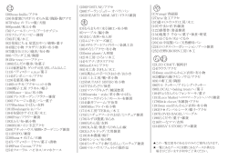 上賀茂手づくり市・出店屋号一覧（2） [更新済み]