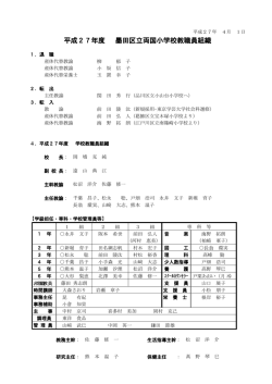 4月学校だより裏（PDF：153KB）