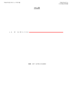 女子結果