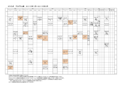ビナスポ プログラム表 2015年1月～2015年3月