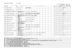 （平成26年12月4日一覧表）（PDF：88KB）