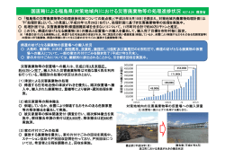 国直轄による福島県(対策地域内)における災害廃棄物等の処理進捗状況