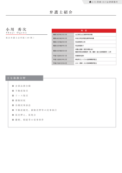 プロフィールをpdfファイルで表示