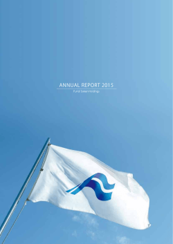 ANNUAL REPORT 2015 - 船井総研ホールディングス
