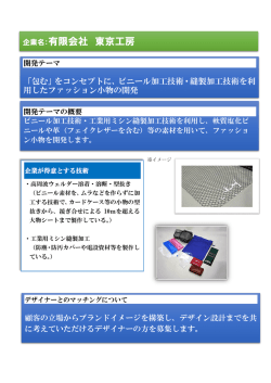企業名：有限会社 東京工房