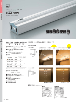 HA-LEDW 光源一体型・ワイド配光タイプ