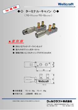 ﾀｰﾐﾅﾙ･ｷｬﾉﾝ TC-11-12 ﾊﾟﾝﾌ