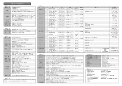 標準仕様一覧表