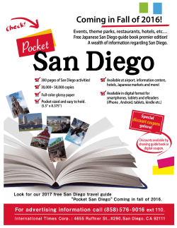 Media Kit - Pocket San Diego