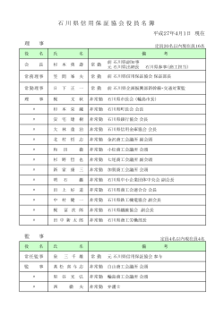 役員名簿(PDF/85KB)