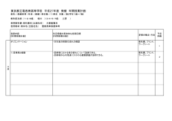 東京都立葛西南高等学校 平成27年度 保健 年間授業計画
